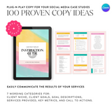 Social Media Case Study Template