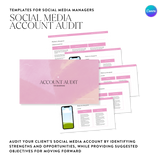 Social Media Audit Template