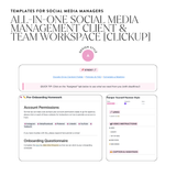 ClickUp: All-in-One Client & Team Workspace Template
