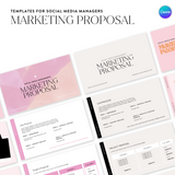 Social Media Marketing Proposal Canva Template