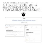 ClickUp: All-in-One Client & Team Workspace Template