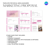 Social Media Marketing Proposal Canva Template