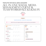 ClickUp: All-in-One Client & Team Workspace Template