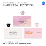 Social Media Marketing Proposal Canva Template