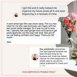 Client Content Review & Approval Calendar Canva Template