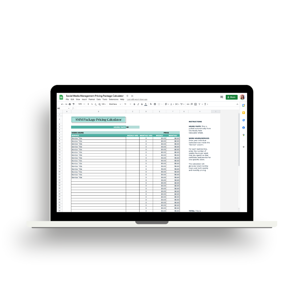 Profitable Pricing Calculator