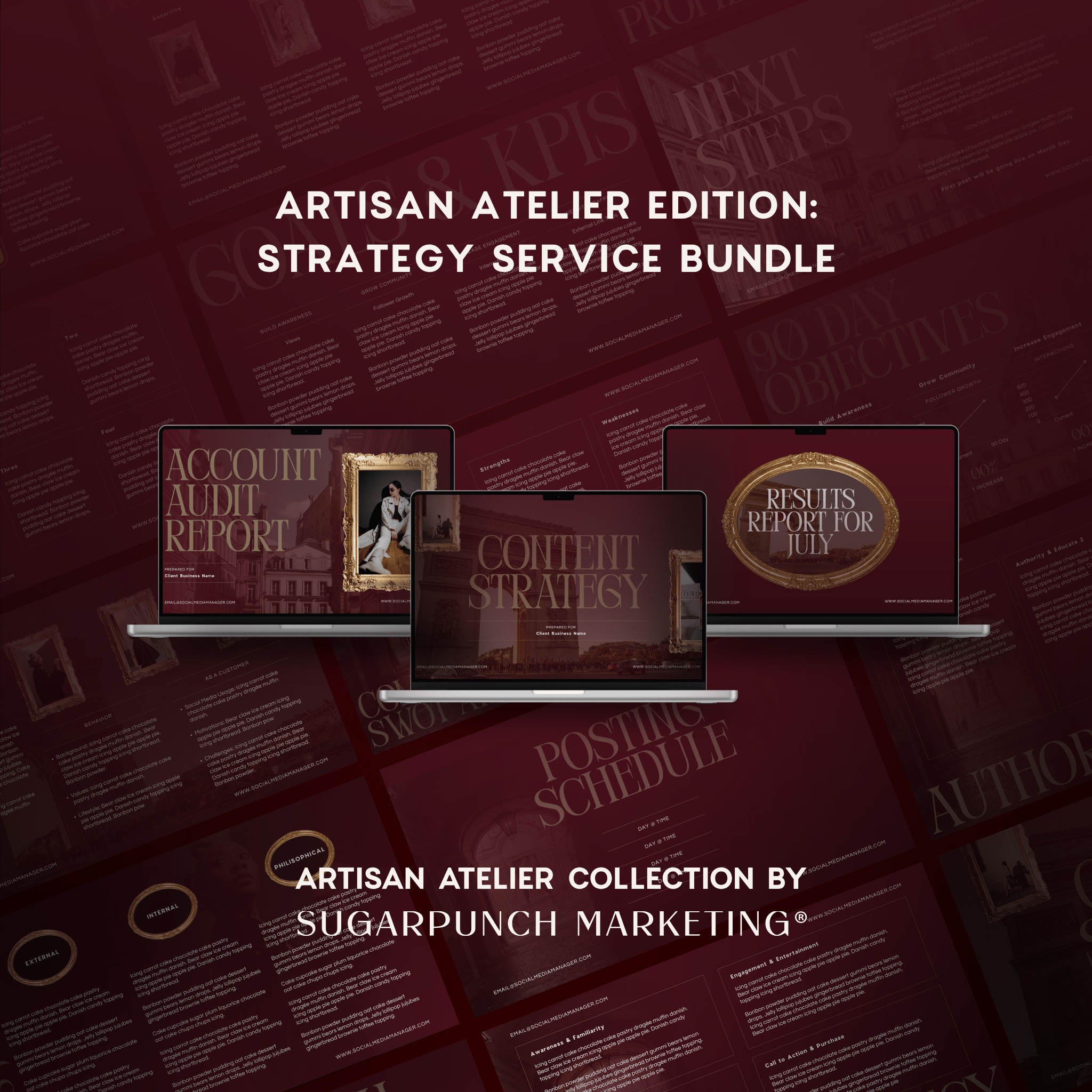 Artisan Atelier Edition: Strategy Service Template Bundle - Sugarpunch Marketing