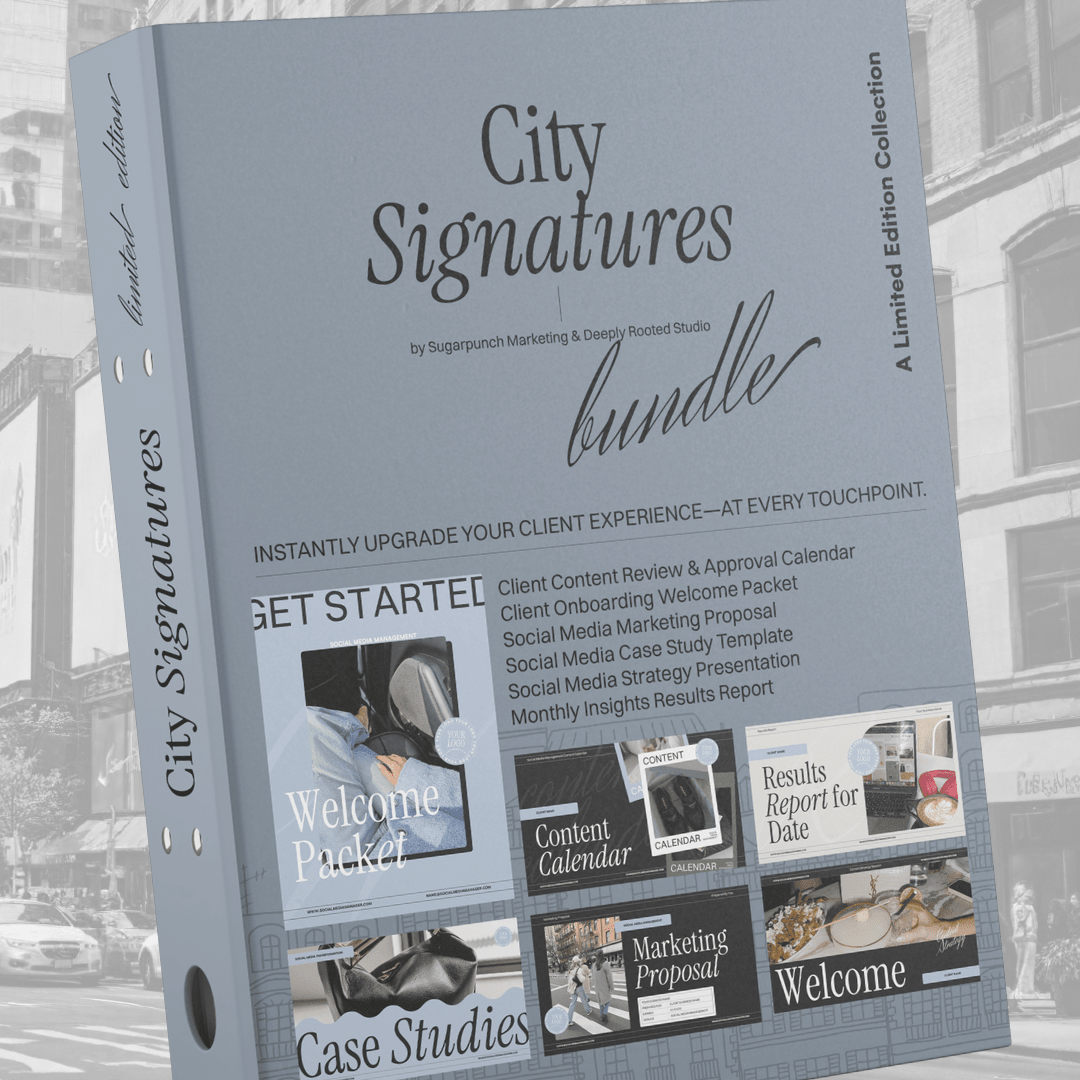 City Signatures Bundle - Sugarpunch Marketing