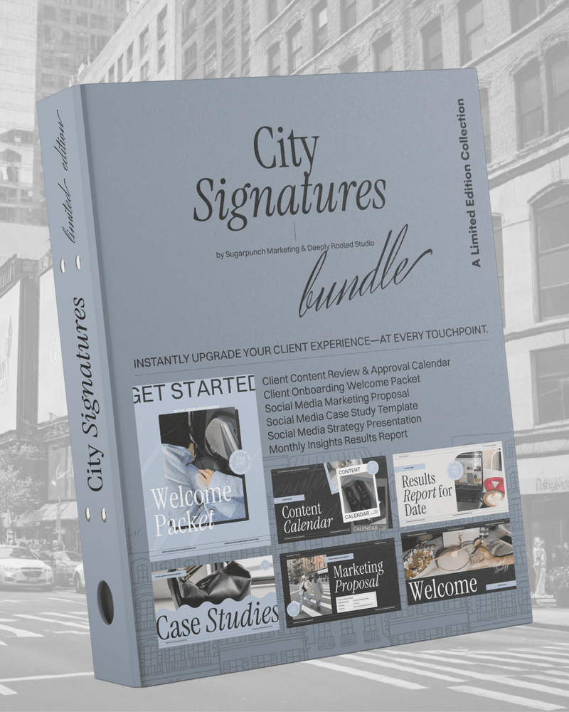 City Signatures Bundle - Sugarpunch Marketing