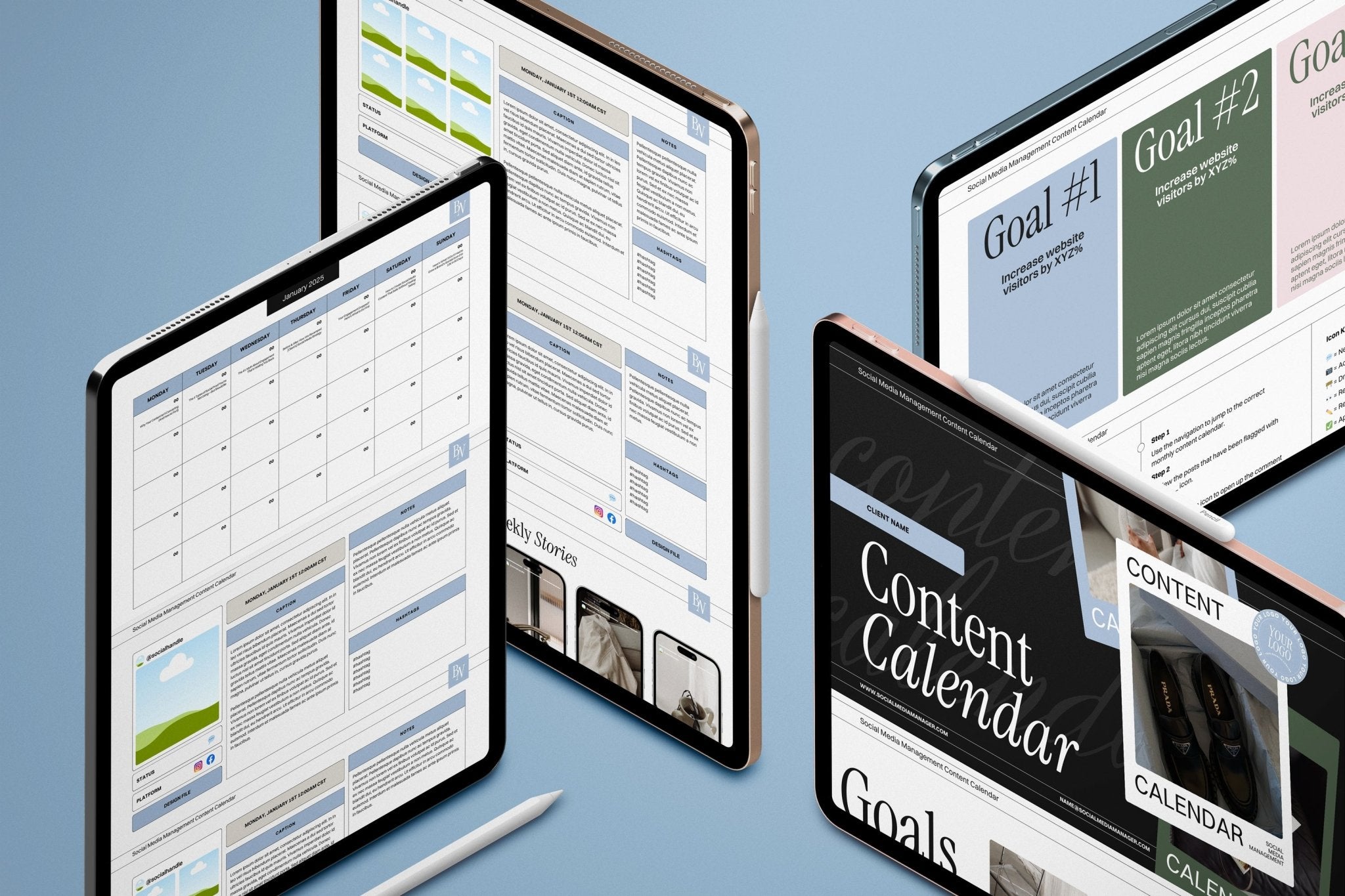 City Signatures Edition: Client Content Review & Approval Calendar - Sugarpunch Marketing