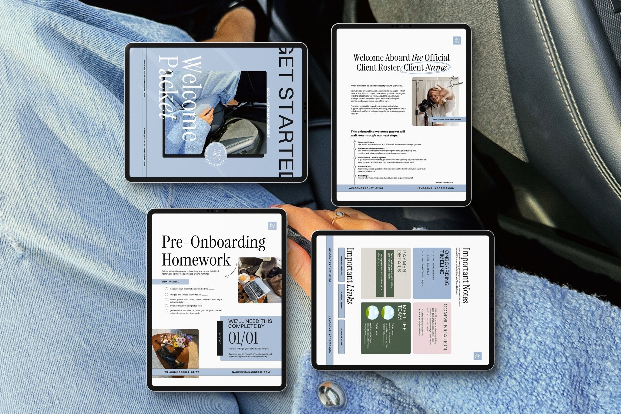 City Signatures Edition: Client Onboarding Welcome Packet - Sugarpunch Marketing