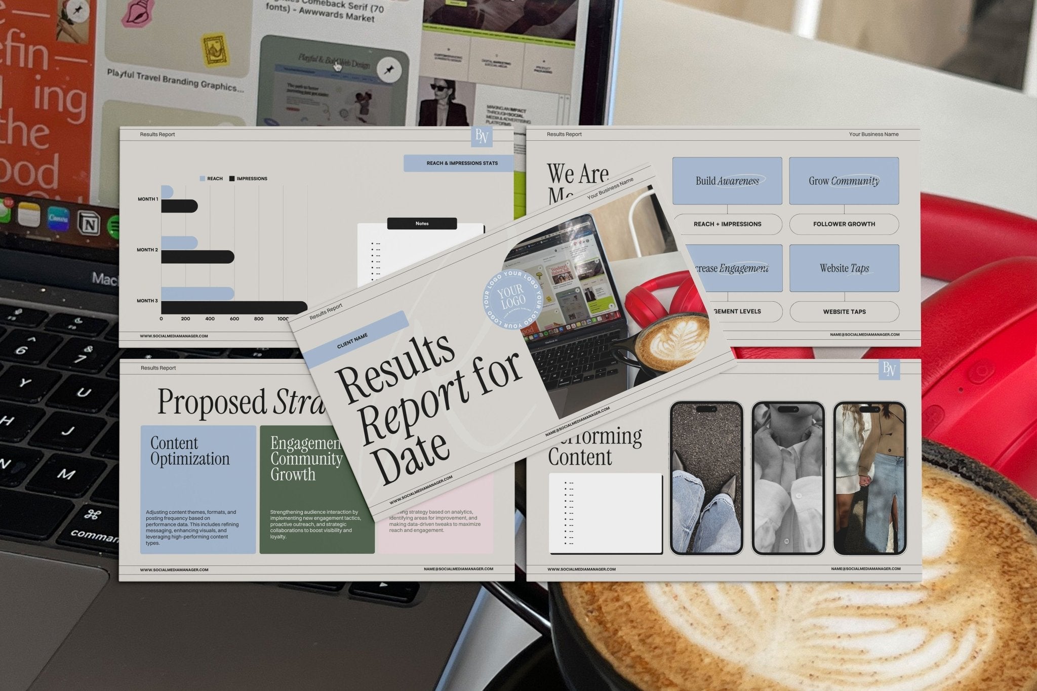 City Signatures Edition: Monthly Insights Results Report - Sugarpunch Marketing