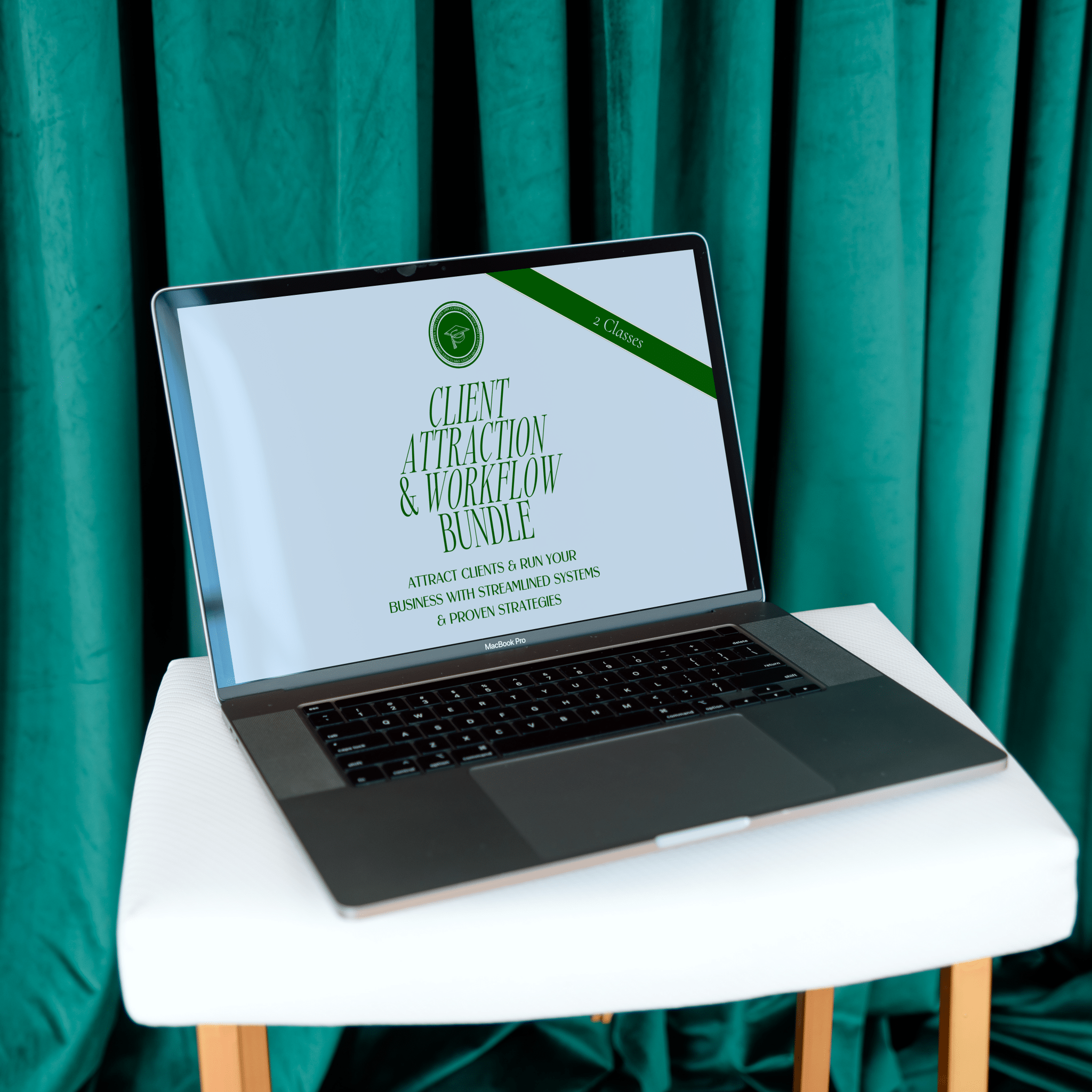 Client Attraction & Workflow Bundle (2 Classes: Booking Clients, Setup & Workflow Management) - Sugarpunch Marketing