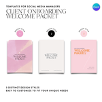 Client Onboarding Welcome Packet Canva Template - Sugarpunch Marketing