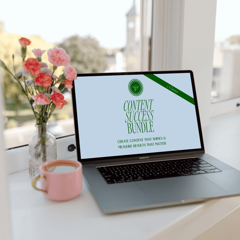Content Success Bundle (2 Classes: Metrics Reporting, Content Design) - Sugarpunch Marketing
