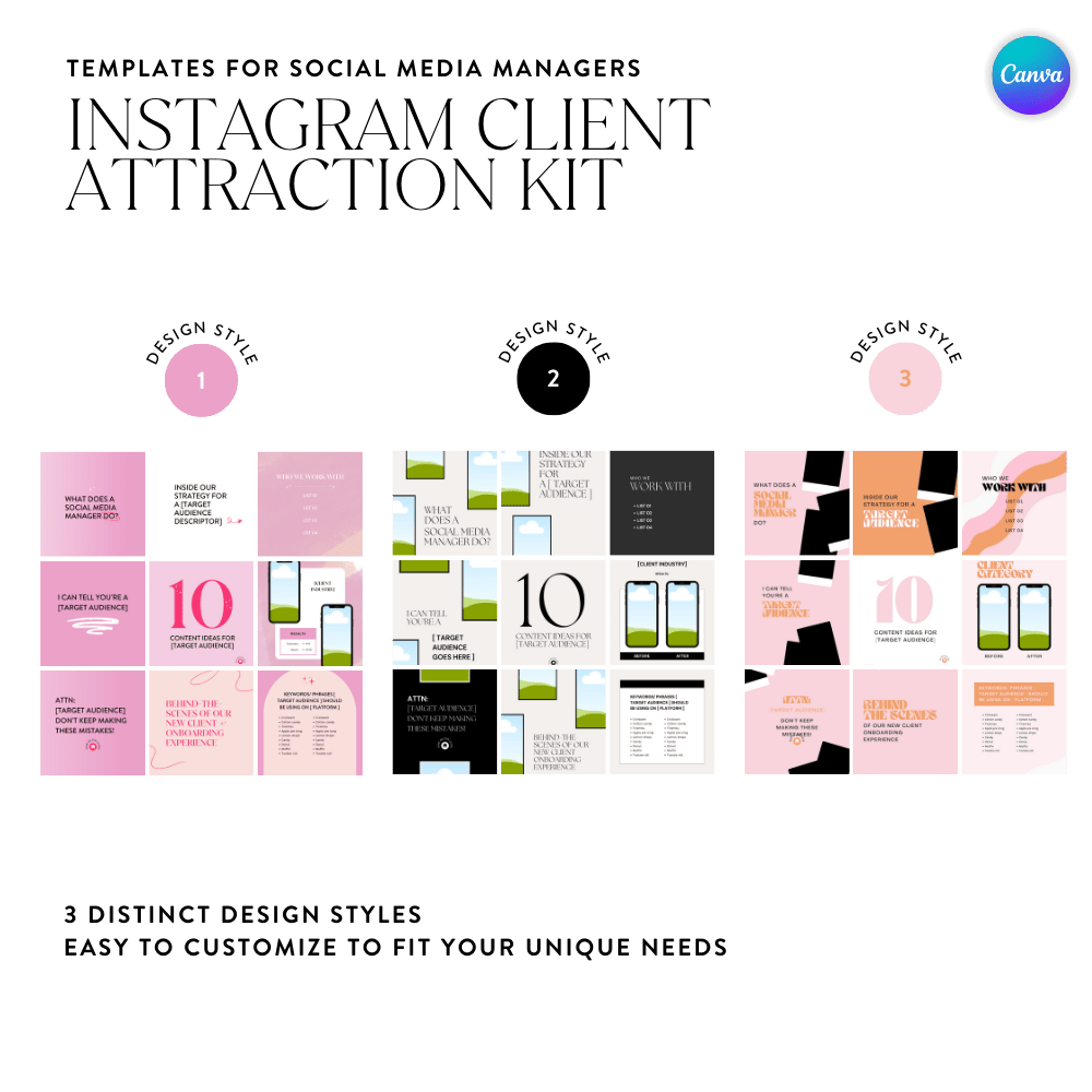 Instagram SMM Client Attraction Kit - Sugarpunch Marketing