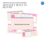 Monthly Insights Results Report Template - Sugarpunch Marketing