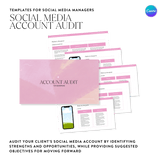 Social Media Audit Template - Sugarpunch Marketing