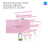 Social Media Audit Template - Sugarpunch Marketing