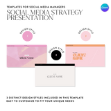 Social Media Strategy Presentation Template - Sugarpunch Marketing