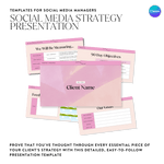 Social Media Strategy Presentation Template - Sugarpunch Marketing